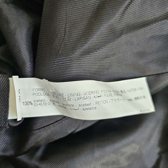 New Zara Double Breasted Textured Weaver Grey Blazer/Jacket Groufit NWT XS - Picture 13 of 15